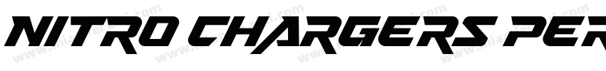 Nitro Chargers Personal Used字体转换